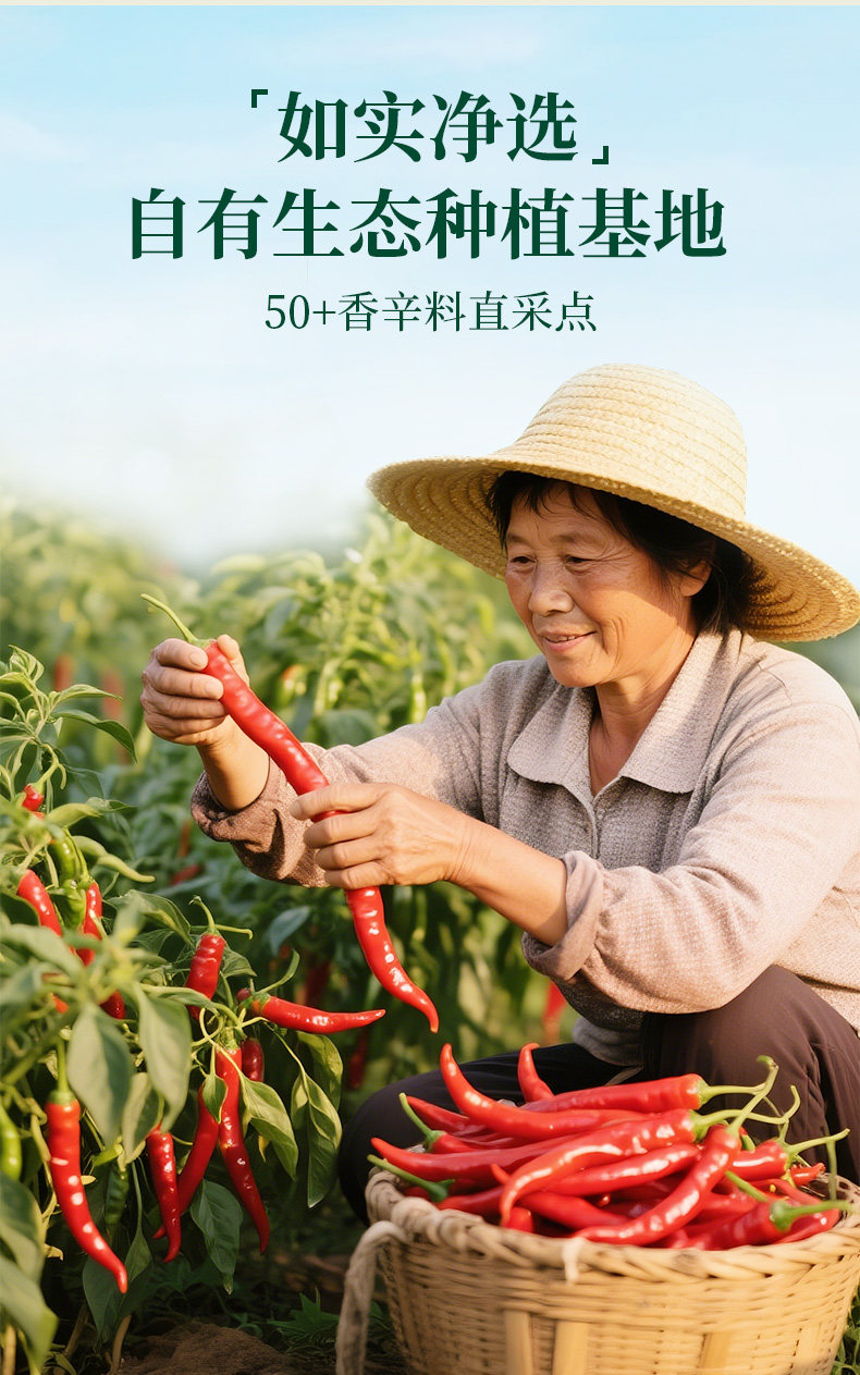 安享好物 安享S级干辣椒-如实新一代辣椒段 国标 