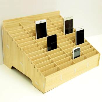 Countertop mobile phone film storage rack classification display rack desktop storage box card sample display box display rack