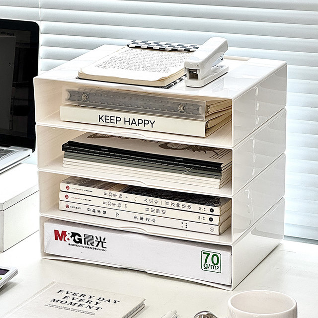 Storage box file book a4 folder file table
