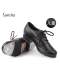 Sansha French Sansha children's genuine leather tap dance shoes for men and women, high-end lace-up dance shoes TA91