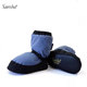 Sansha Dance Warm Boots for Adults and Children, Ballet Waiting Room Shoes for Women, Autumn and Winter Fleece-Lined Dance Shoes