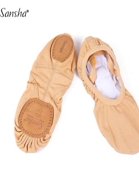 Sansha Dance Shoes for Boys, Soft-Soled Practice Shoes for Men, Body Training Shoes, Men's Cat Claw Shoes, Dance Ballet Shoes