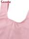 Sansha Sansha Girls' Ballet Dance Suit Round Neck Vest One-piece Exercise Suit Lined Chinese Dance Suit