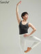 Sansha Sansha boys dance men's ballet jumpsuit boy vest body practice performance clothing