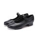 Sansha Sansha children's genuine leather tap dance shoes for men and women, children's magic buckle high-end dance shoes