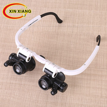 Headband magnifying glass 23k times, black magnifying glass for watch repair, special magnifying glass for eyelash grafting