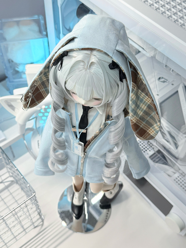 【In Stock】Early Morning Rabbit|Bjd 1/4 Doll Outfit Set Original 1/4 Large Coat and One-Piece Shirt 【In Stock】Early Morning Rabbit|Bjd 1/4 Doll Outfit Set Original 1/4 Large Coat and One-Piece Shirt