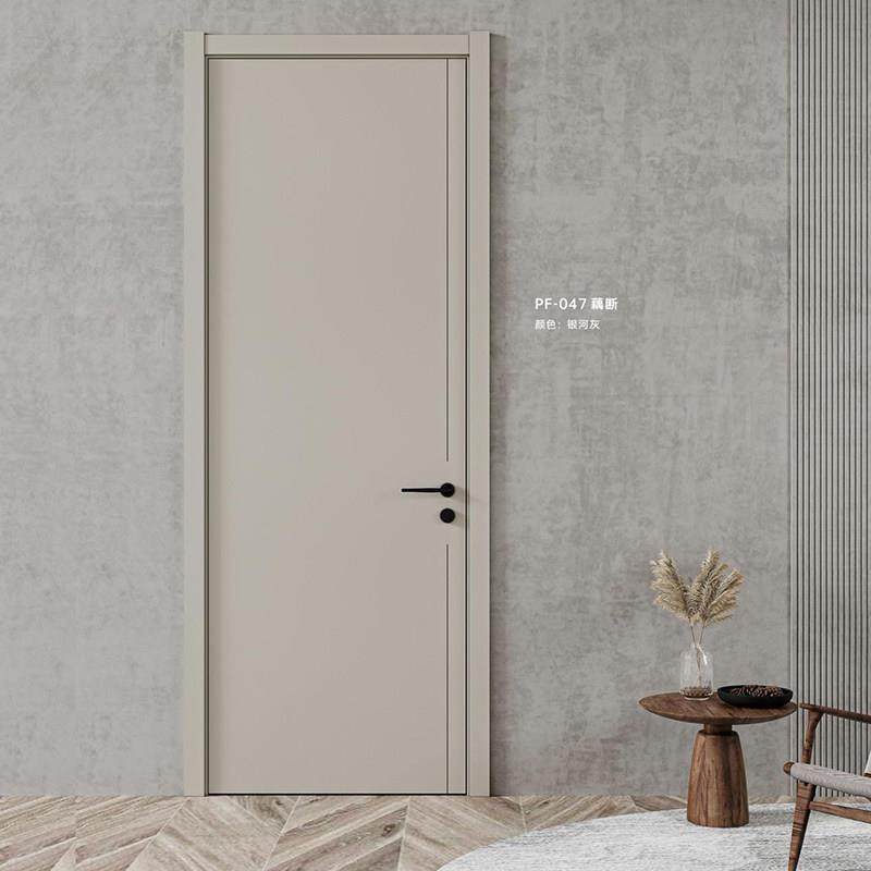[Free Shipping from Hong Kong] In-Stock Wooden Doors, Bedroom Doors, Custom-Made for Home Use, Indoor Room Eco-Friendly Doors, Solid Wood Paint-Free Doors
