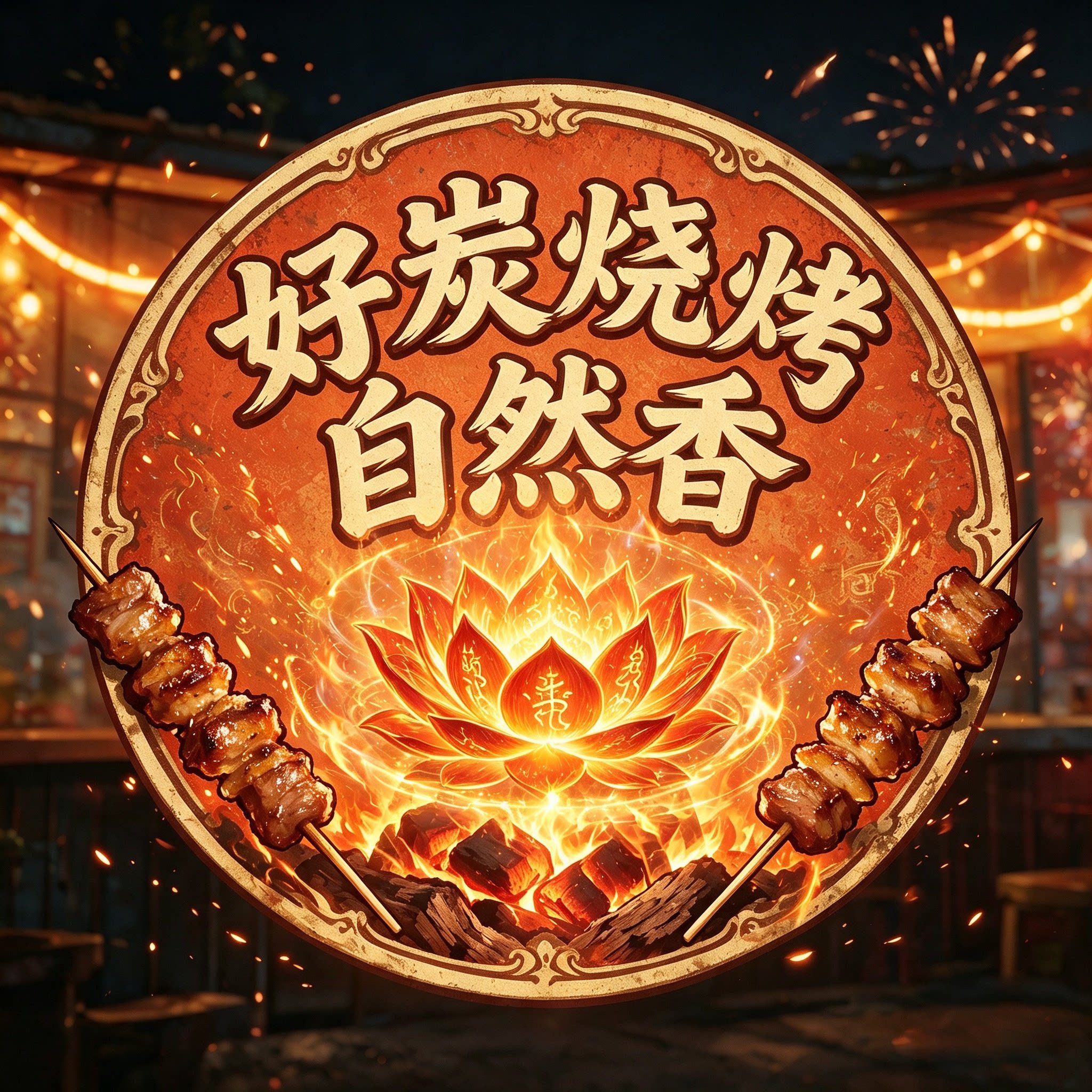 好炭烧烤自然香