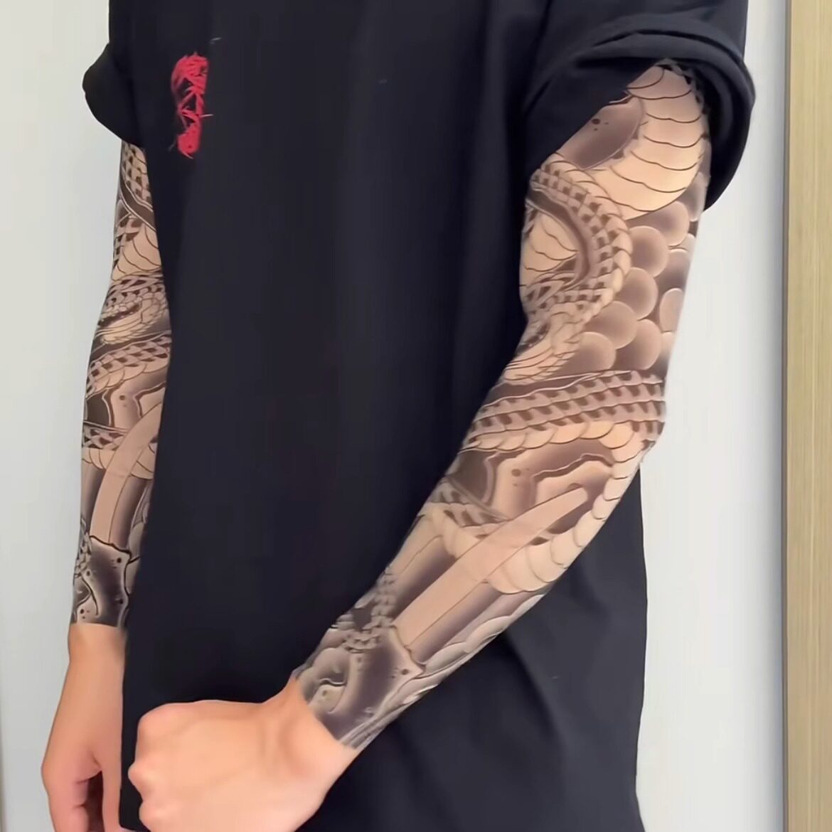 Floral arm sleeves - seamless, ultra-thin temporary tattoos