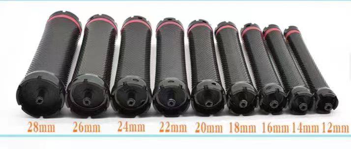 24V ultra-long hot-hot-bar digital lengthened ironing-bar hairdressing Evin ceramic bronzed bar heated roll bar 14 cm-Taobao