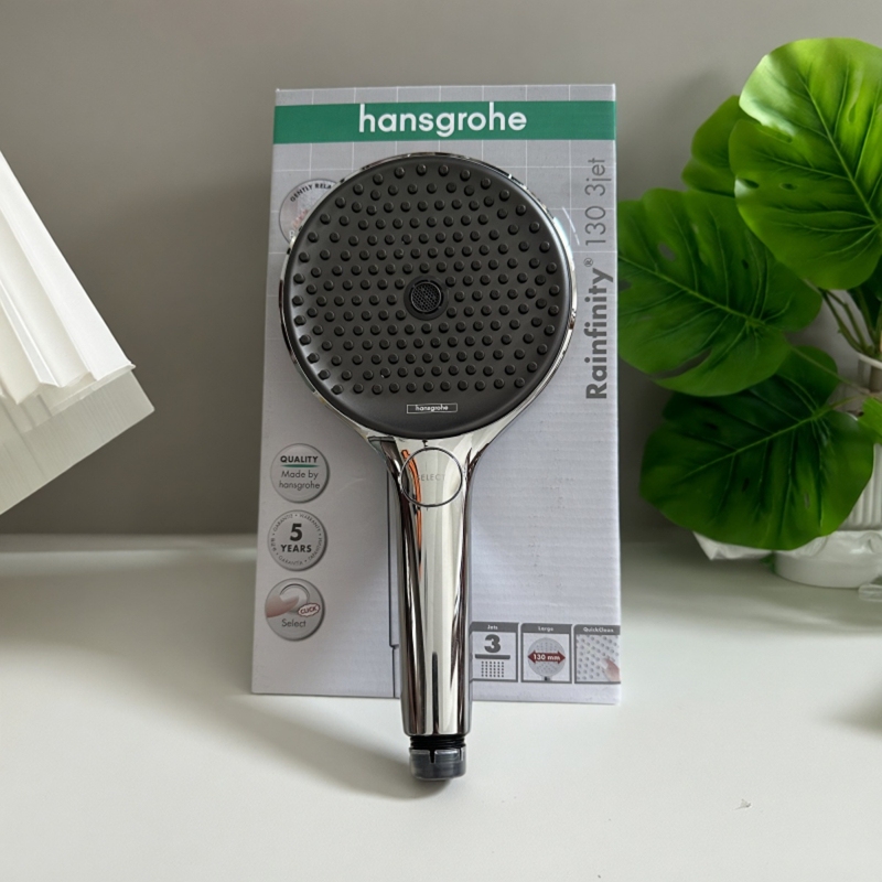 German Hansgrohe Rainfinity 130 Handheld Shower Head Shower Sprayer German Hansgrohe Rainfinity 130 Handheld Shower Head Shower Sprayer