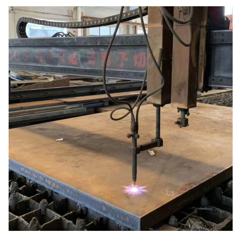 High strength low temperature boat plate DH32 zero cutting material to map plasma flame cutting DH36