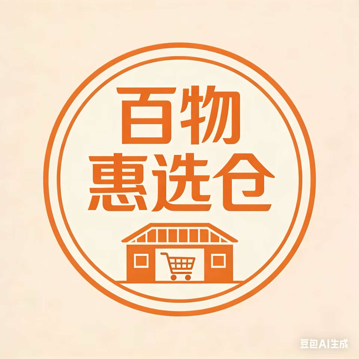 百物惠选仓的LOGO