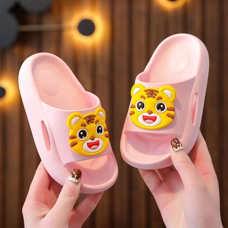 2023 New Model Indoor Non-Slip Baby Slippers, Little Tiger Slippers, Summer Children's Slippers