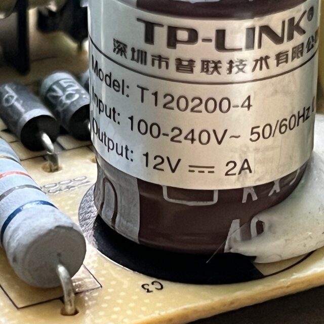 R478G+ DCS-3950 switch T120200-4 TL-SG1024DT24 switching power supply board 12V2A