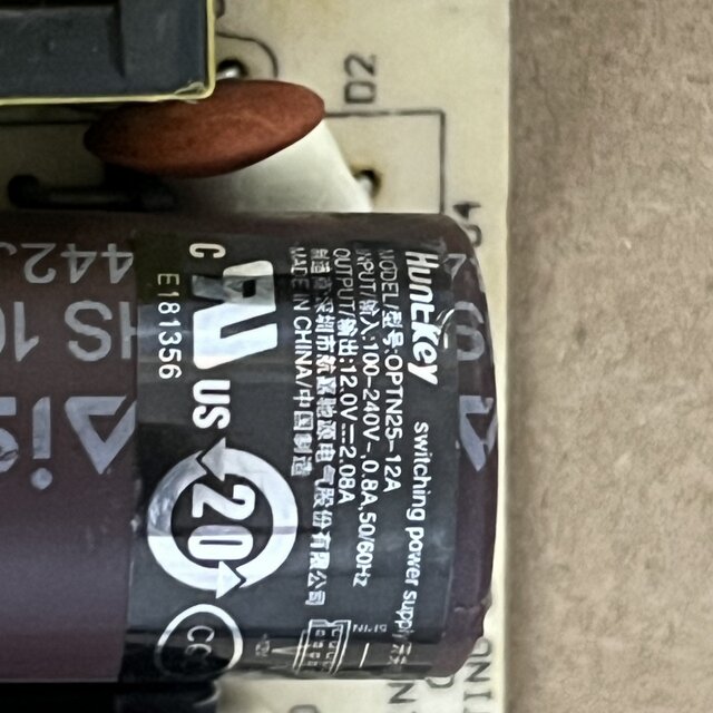 S2700-9TP-S power supply S2326pt-ei 2309 S3328i Huawei OPTN25-12A switch 12V