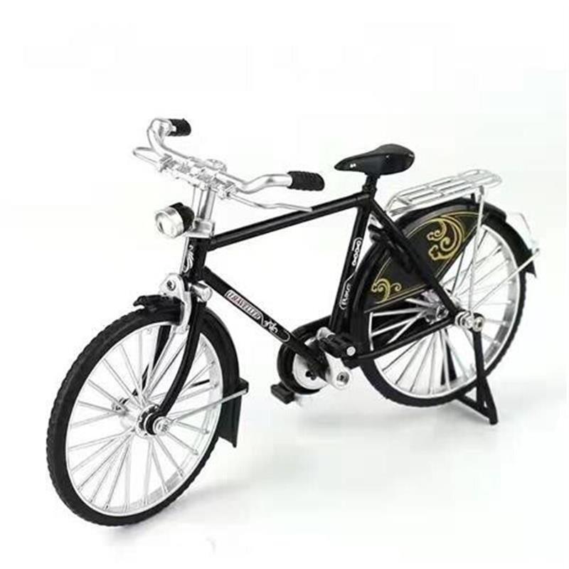 Not a Real Bicycle) 28-Inch Classic Bicycle Model, Nostalgic Mini Replica Bicycle Ornament