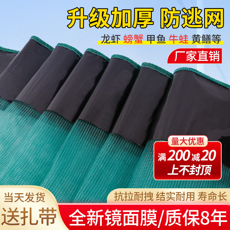 Anti-Escape Net for Crayfish, Bullfrogs, Frogs, Crabs, Softshell Turtles, Shrimp Ponds, Crayfish Farming, Anti-Escape Netting, Anti-Escape Film Anti-Escape Net for Crayfish, Bullfrogs, Frogs, Crabs, Softshell Turtles, Shrimp Ponds, Crayfish Farming, Anti-Escape Netting, Anti-Escape Film