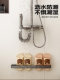 Bathroom Slipper Rack, Toilet Slipper Storage Rack, Wall-Mounted Slipper Draining Rack, Shoe Storage Organizer