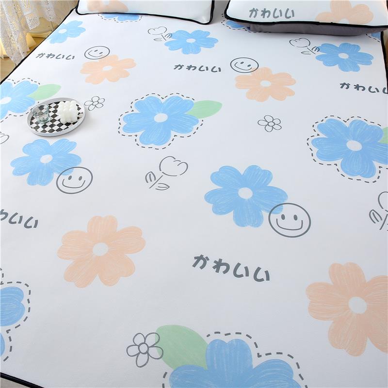 Summer Ice Silk Mattress, Cooling Mat, Single Student Thin Mattress, Bedding. 8X 2.0m Double Non-Slip Mattress Summer Ice Silk Mattress, Cooling Mat, Single Student Thin Mattress, Bedding. 8X 2.0m Double Non-Slip Mattress