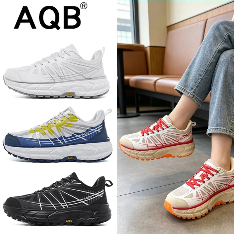 [Italy] Aqb Genuine Mafat 2 Men's and Women's Autumn Breathable Shock-Absorbing Outdoor All-Terrain Women's Casual Shoes