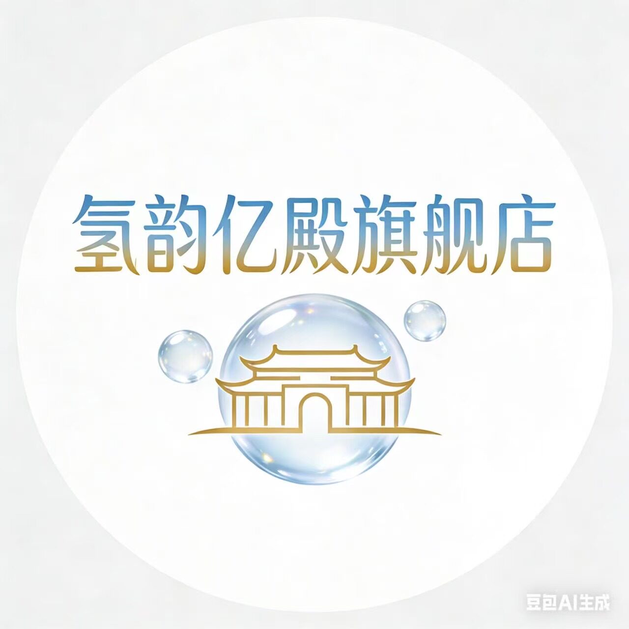 氢韵亿殿旗舰店的LOGO