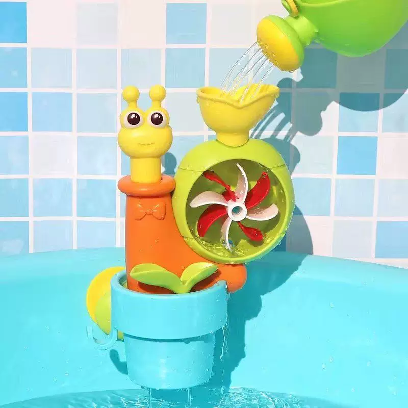 Детская игрушка-подсолнух для игры в воде, игрушка для младенца, улитки для ванной, набор, 6 месяцев, антистресс