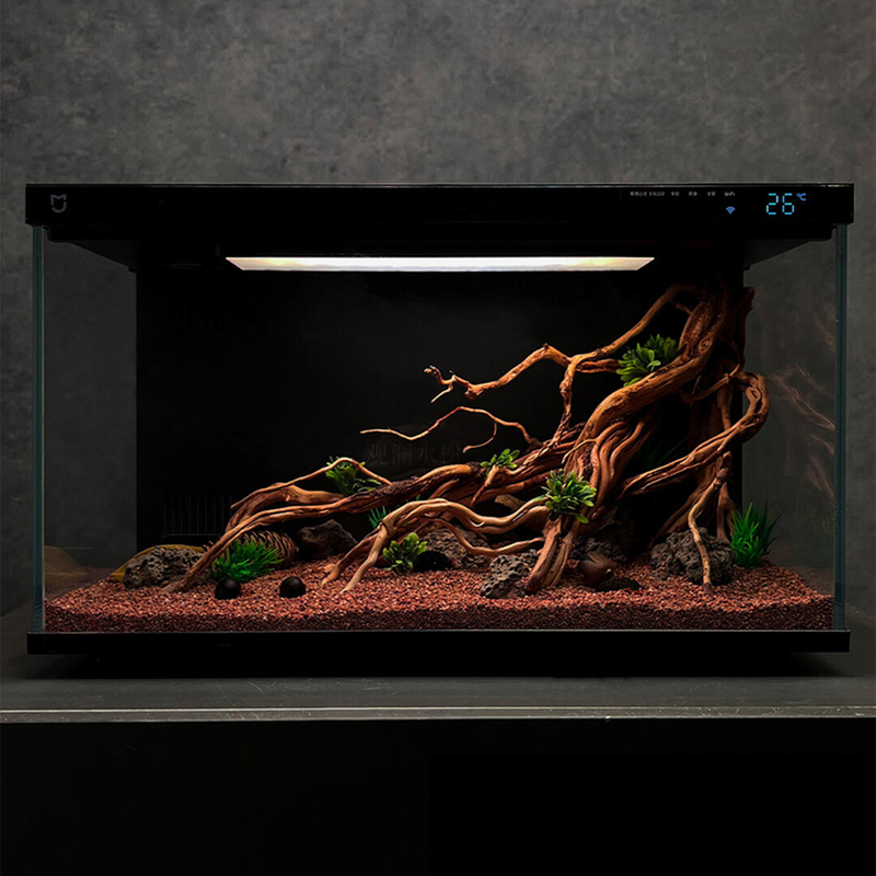 Xiaomi Fish Tank Landscaping Complete Set, Ecological Integrated South American Tank Landscaping, Rainforest Natural Driftwood Decorative Ornaments Xiaomi Fish Tank Landscaping Complete Set, Ecological Integrated South American Tank Landscaping, Rainforest Natural Driftwood Decorative Ornaments