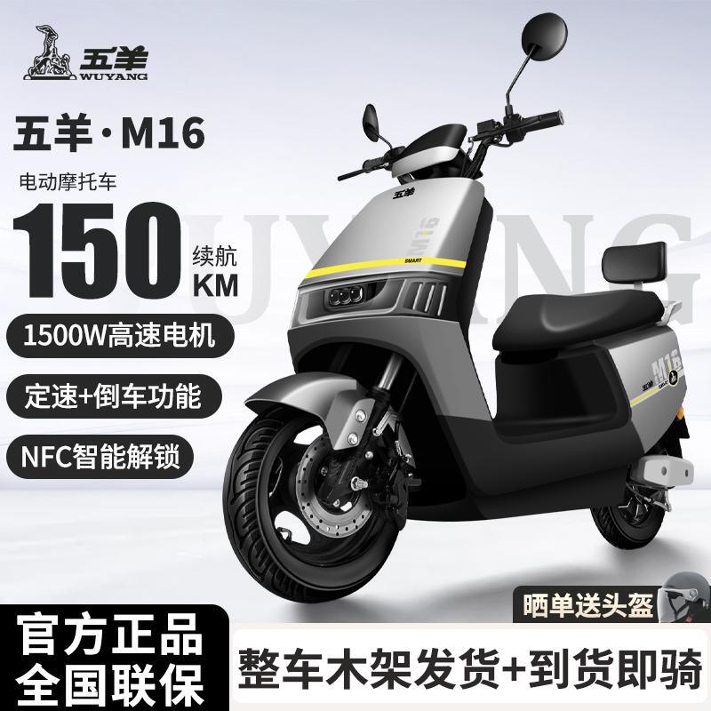 Wuyang Electric Motorcycle High-Speed 72V Long-Distance King for Delivery, Long-Range Battery Electric Vehicle for Adults