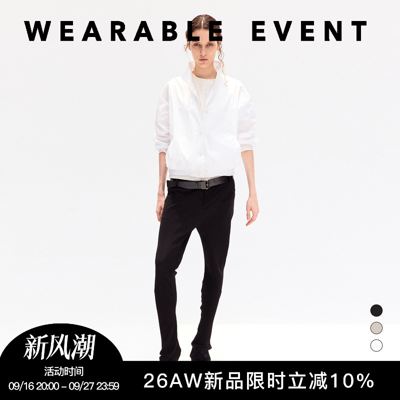 Wearable Event Nylon Short Jacket