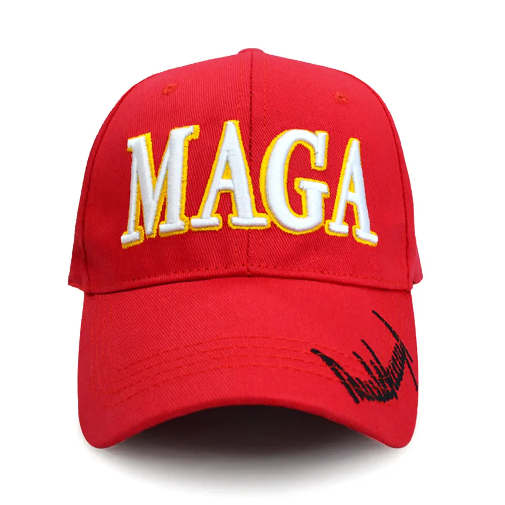 Baseball cap embroidered MAGA, adjustable fit, USA-style, cotton look