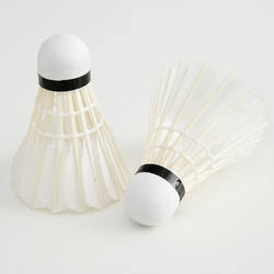 New arrival Badminton King 12-Piece Set with 6 Goose Feathers, Durable for Competition and Learning, Outdoor Training Balls
