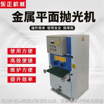 全自动平面打磨抛光机 金属铝板木材打磨除锈机 台式金属拉丝机