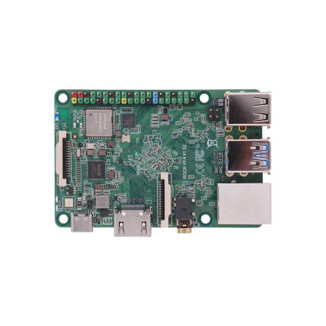 Ruisha Rolxa Development Board Rock4Brk3399 Six-Core Cpu Veneer Machine Raspberry Pi Replacement Manufacturer