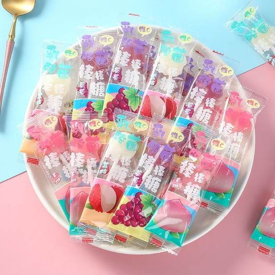 Lactic Acid Bacteria Vitamin C Lollipops, High-Value Internet-Famous Snacks for Children and Babies, Creative and Leisurely Candy