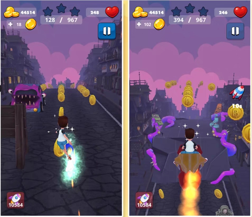 图片[2]-Unity Infinite Runner Engine 3D 9.8 无尽跑酷游戏源码-成都宝兰