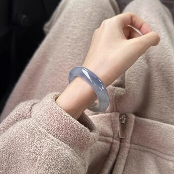 Smoked jade bracelet