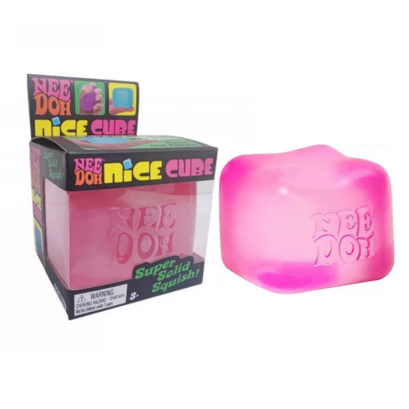 Stress Relief Cube Sylling Needoh Nice Cube Sensory Toy Decompression Vent Toy