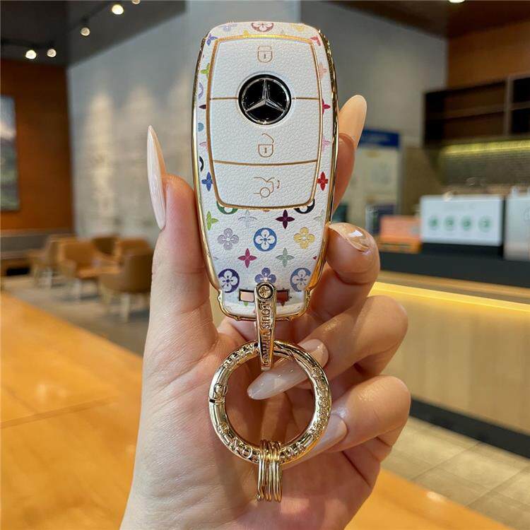 Mercedes-Benz Key Fob Cover for E300L GLC GLE GLA Models - Taobao product photo 7