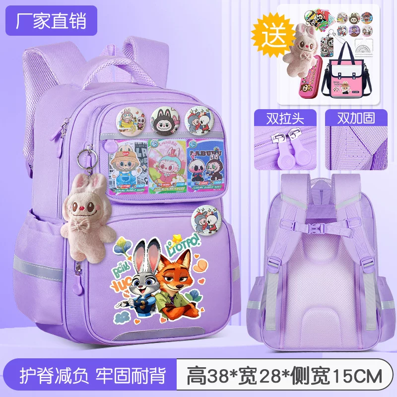 Cartoon capacious backpack, 3-6 years
