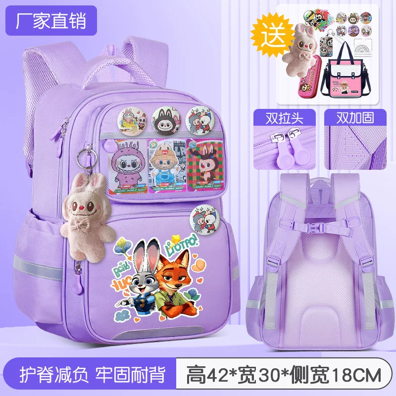 Cartoon capacious backpack, 3-6 years