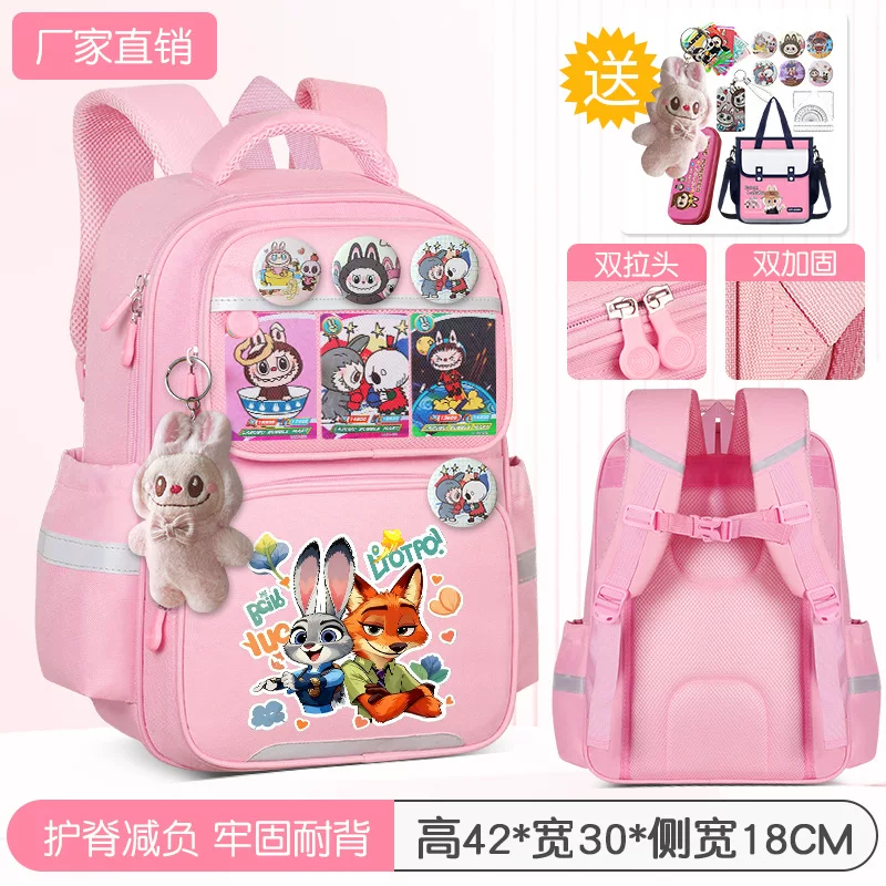 Cartoon capacious backpack, 3-6 years