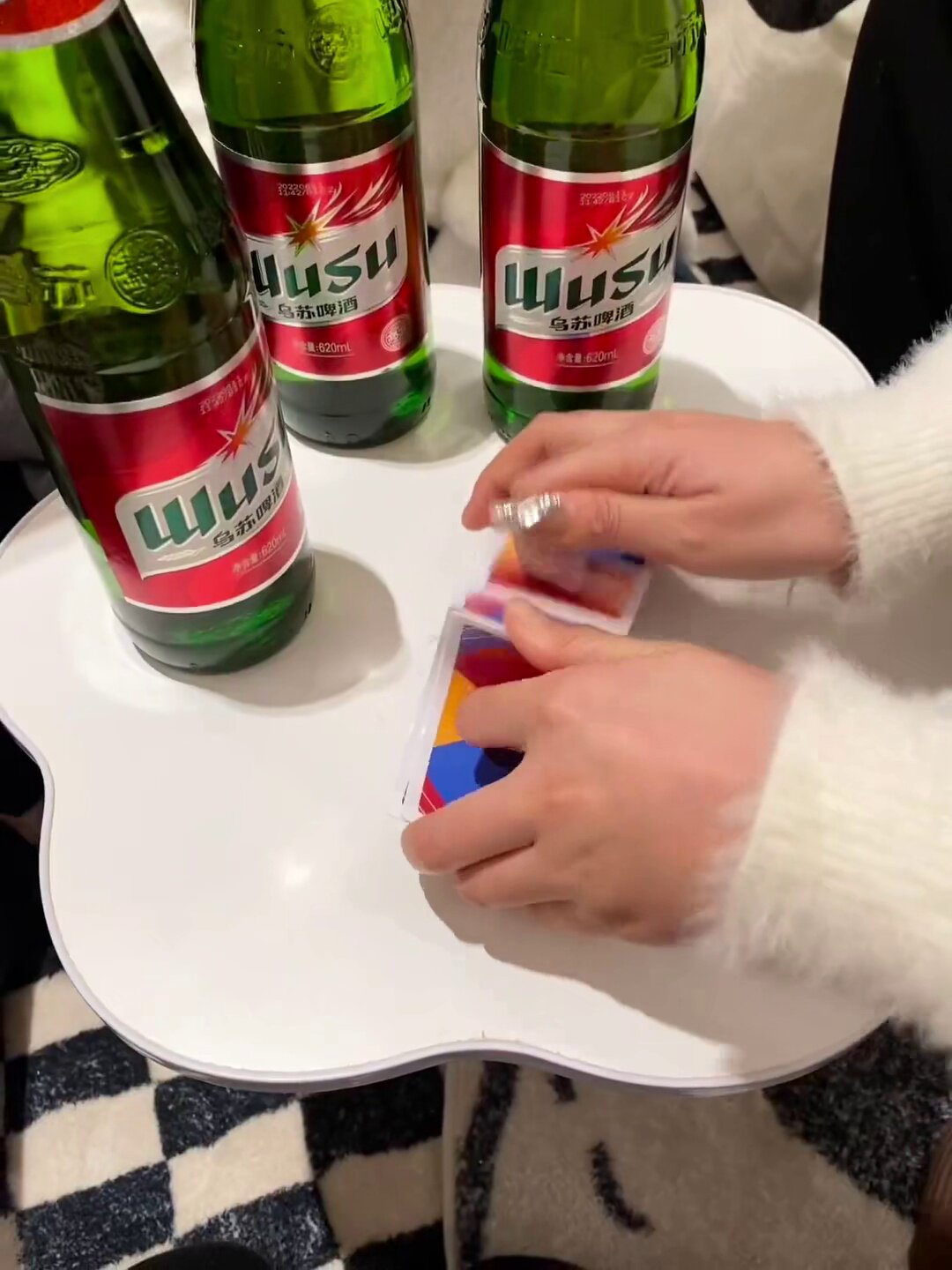 酒桌喝酒游戏扑克牌小姐牌娱乐玩具塑料纸牌酒吧KTV聚会桌游_扑克_淘宝游戏网