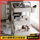 Hardware girl home bedroom kitchen hand push cart multi-layer lightweight movable removable storage storage rack