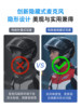 Yueqizhe Motorcycle Helmet Bluetooth Headset, Waterproof Full-Face and Half-Face Helmet for Delivery Riders, Built-In Mesh Intercom