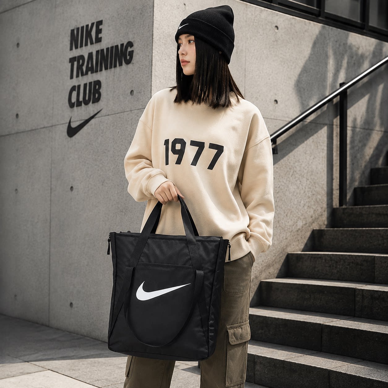 Nike 26 new large capacity sports shoulder bag