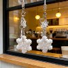 Snowflake Winter Pendant Keychain Bag Accessory Student Gift Niche Couple Phone Chain Keychain
