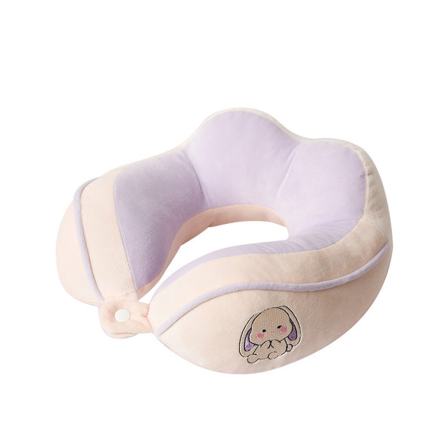 Camelback U-shaped pillow office nap neck pillow travel portable neck pillow soft airplane pillow can be printed with logo