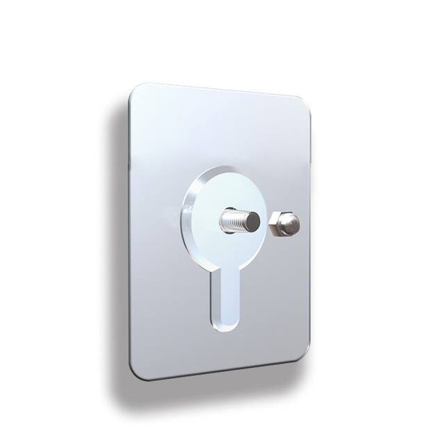 Traceless no-stick screws and nails for kitchen and bathroom wall mirror shelves without punching hooks sticky hook strong stickers